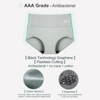 5 Pack Women's Cotton High Waisted Underwear - Tummy Control & Butt Lift, Graphene Antibacterial, Breathable Comfort, No Ride Up - Matrix Studios