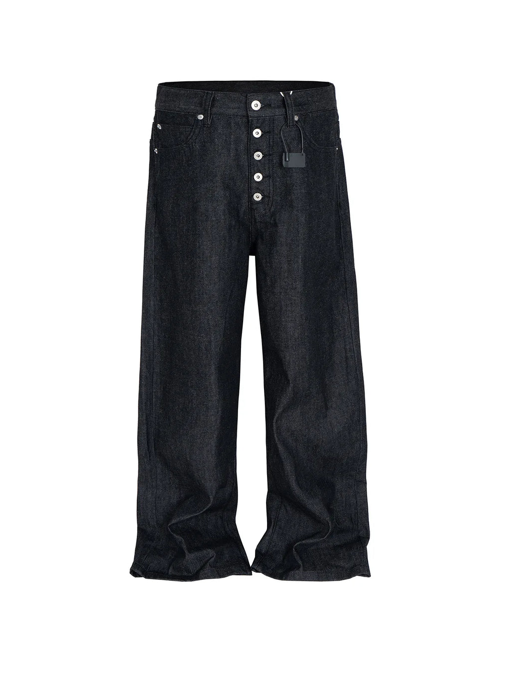 MIJKO High Street Cleanfit Drak Blue Jeans for Men and Women Straight Vintage Casual Denim Trousers ZJ089 - Matrix Studios