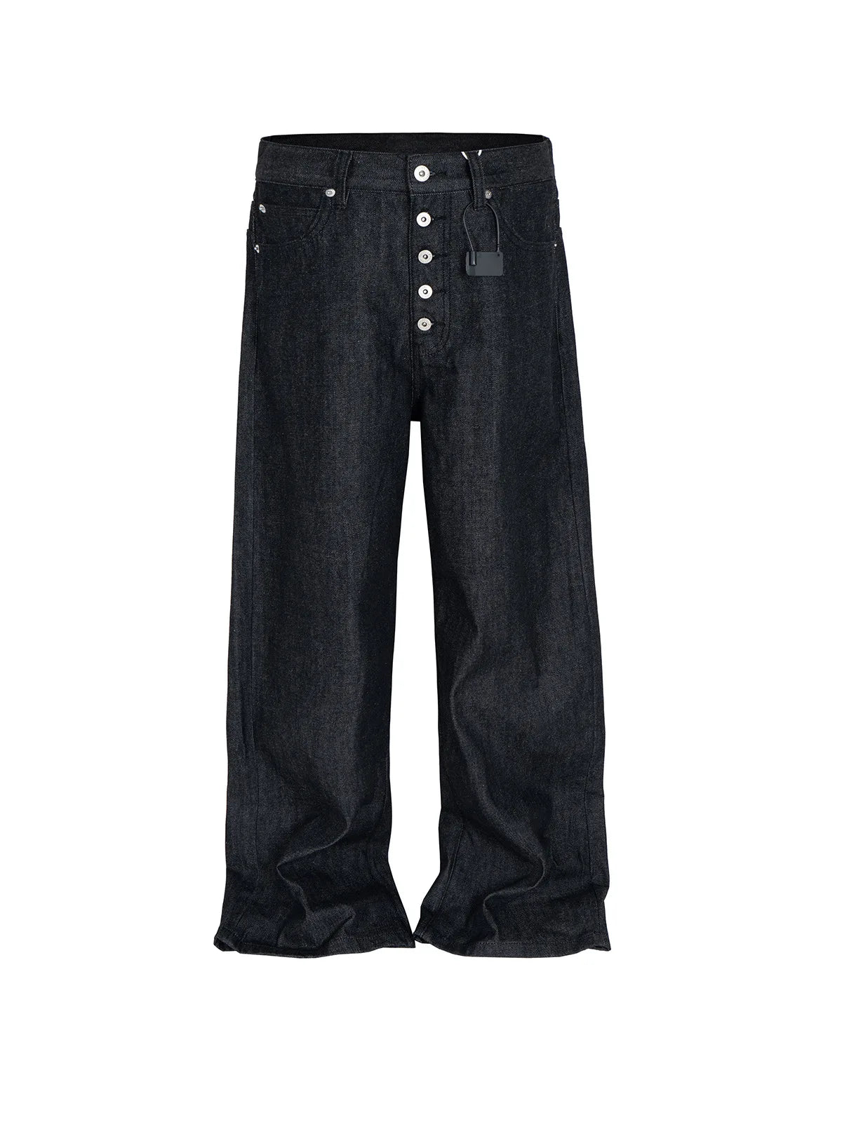 MIJKO High Street Cleanfit Drak Blue Jeans for Men and Women Straight Vintage Casual Denim Trousers ZJ089 - Matrix Studios