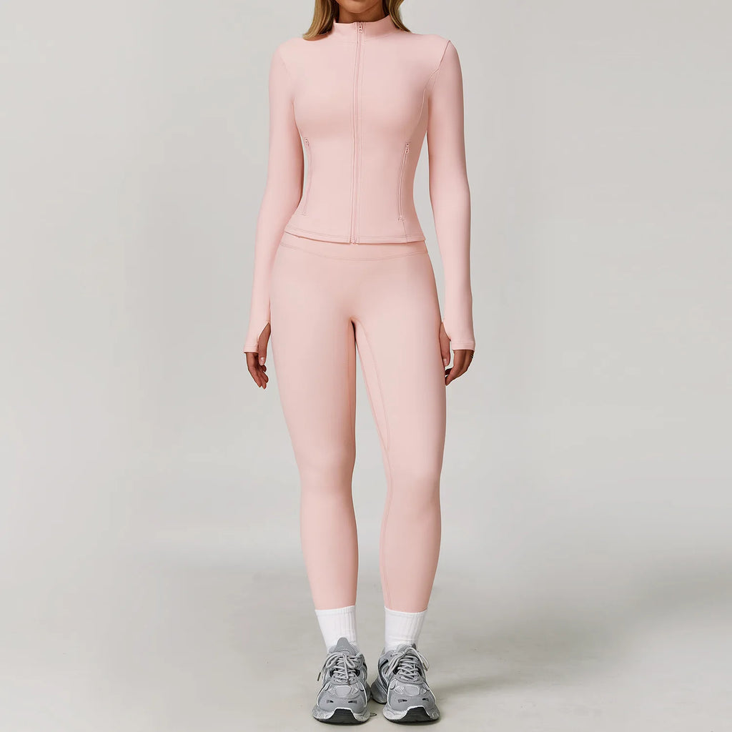 2/3PCS Yoga Suit Sports Set Gym Set Women Tracksuit Running Workout Clothes Long Sleeve Sports Bra Athletic Wear Yoga Clothing - Matrix-studios.com