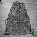 Vintage Heavy Jeans Y2K Clothes Men Women Harajuku Hip Hop Multi Pocket Washed Distressed Baggy Jeans Oversized Wide Leg Trouser - Matrix Studios