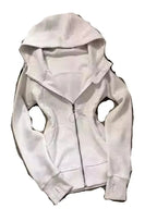 American Grey Shoulder Slim Fit Hoodie Coat For Women Spring Autumn Wear New Collection Hoodie Zipper Style Grey Jacket Top - Matrix Studios