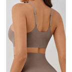 Soft Support Seamless Underwear Comfortable Gathering No Steel Ring Collection Light Thin Breathable Bra Style - Matrix Studios