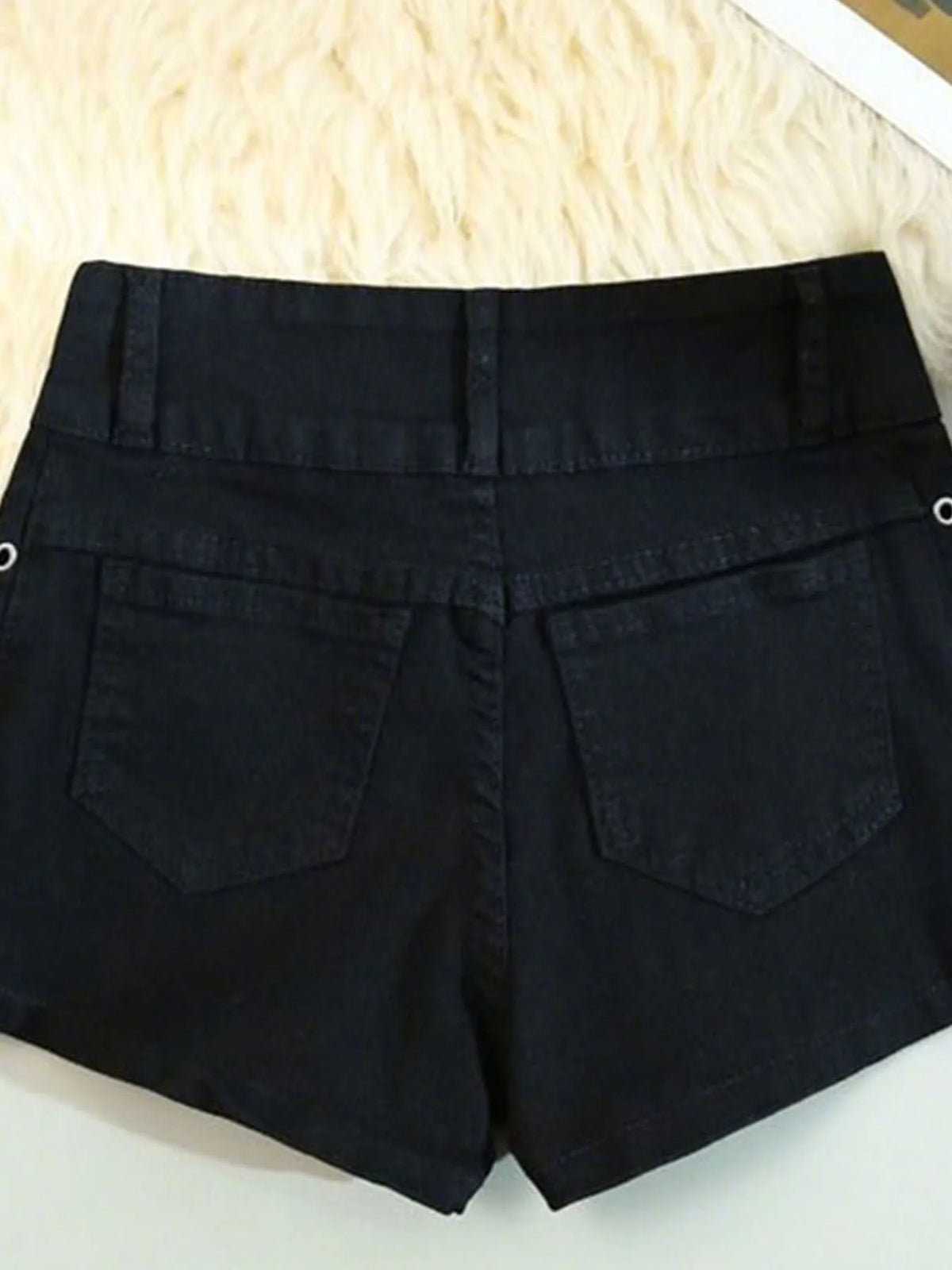 Shorts Women Skinny Creativity Lace-up Popular Streetwear Daily Personality Students Holiday Fashion Sexy American Retro Leisure - Matrix Studios