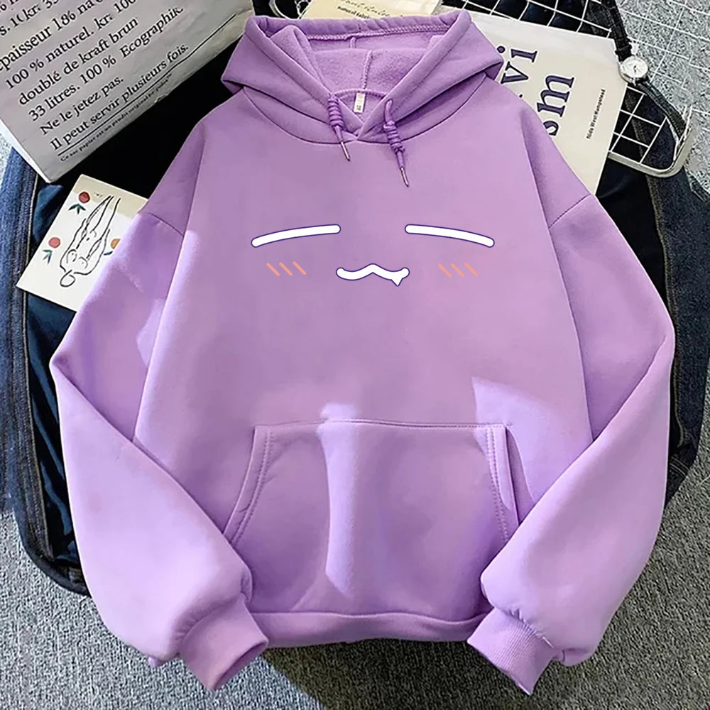 Kawaii Takodachi Hoodie Fashion Women Harajuku Graphic Hoodies Unisex Autumn Winter Aesthetic Cartoon Cute Pullovers Sweatshirts - Matrix Studios