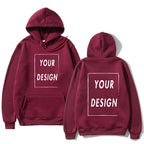 Your Own Design Brand Logo/Picture Personalized Custom Anywhere Men Women DIY Hoodies Sweatshirt Casual Hoody Fashion New - Matrix Studios