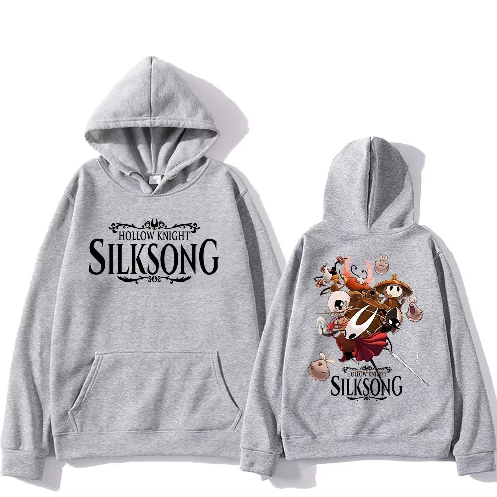 Hollow Knight Silksong Hot Game Hoodies Long Sleeve Fashion Casual Pullovers High Street Women Men Sweatshirt Fashion Streetwear - Matrix Studios