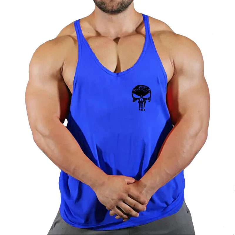 Men's Clothing Gym Vest Vests Bodybuilding Man Top for Fitness Stringer Sleeveless Sweatshirt T-shirts Suspenders Man Clothes - Matrix Studios