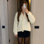 Tuularose Women Fashion Cardigan Spring Autumn Solid Lace-Up Single-Button Sweaters Chic Casual Commuter New 2026 Female Jumpers - Matrix Studios