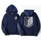 Japan Anime Attack on Titan Men Hoodies Spring Autumn Hip Hop Casual Pullover Top Hoodie Fashion Sweatshirts Jogging Sportswear - Matrix Studios