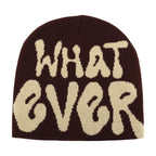 Y2K Letter Knitted Winter Autumn Beanie Cap Men Women Kanye Beanies Gorras Hombre Top Warm Skiing Hat Ear Hats Hip Hop Skullcap - Matrix-studios.com