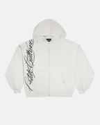 Y2K harajuku Gothic Letter Print Retro Fashion Men And Women Hoodie Hip-Hop Punk Style Black Oversized Zipper Sweatshirts