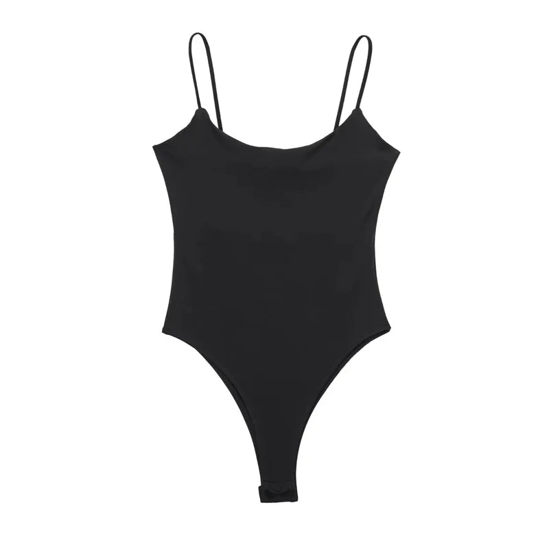 MUJER 2025 Sexy Tight Bodys for Women White Black Backless Bodysuit Women One Pieces Jumpsuits for Women Sexy Lingerie Bodysuit - Matrix-studios.com