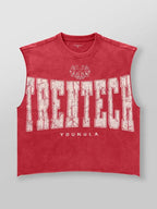Chaozhou brand hot sales high street American retro washable old vest boys summer ins Chaozhou brand sports pure cotton sleevele - Matrix Studios