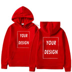 Your Own Design Brand Logo/Picture Personalized Custom Anywhere Men Women DIY Hoodies Sweatshirt Casual Hoody Fashion New - Matrix Studios