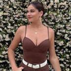 HXAO Burgundy Slip Top Women Summer Sexy Corset Tanks & Camis Fashion Sleeveless Backless Bra Top Chic Elegant Bustier Camisole - Matrix-studios.com
