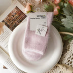 Wool Socks for Women Autumn Winter Medium Tube Socks Thickened with Wool Warm Rabbit Hair Socks Winter Black Cashmere Stockings - Matrix Studios