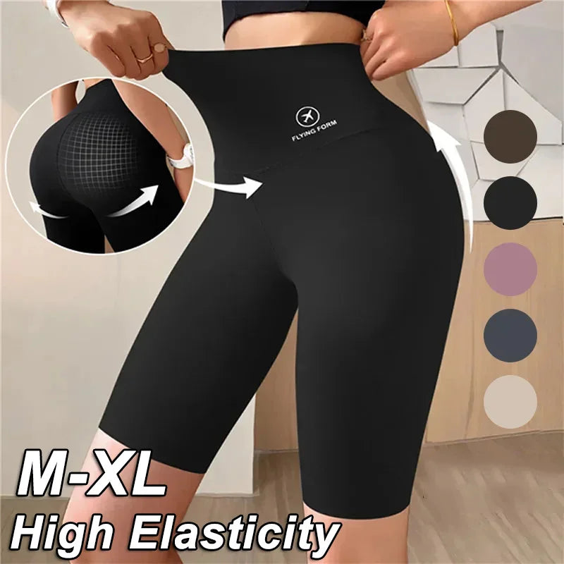 M-XL Women Shorts Sports Shorts For Women New Cycling Jogging Fitness High Waist Push Up Gym Shorts Leggings Yoga Clothing - Matrix-studios.com
