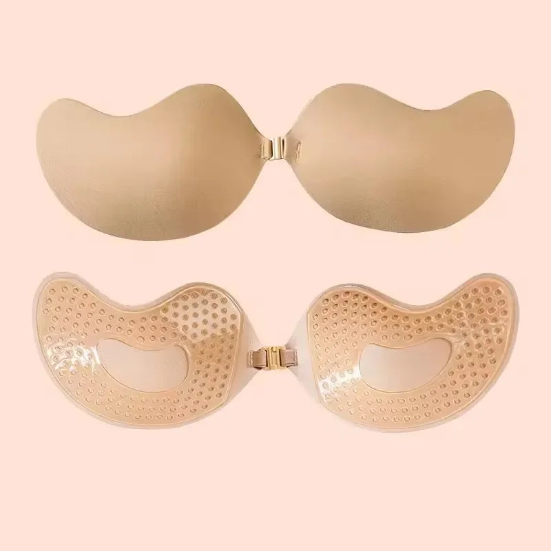 1 Piece Invisible Stick-On Lift Bra, Strapless & Seamless Push Up Anti-convex Bra, Women's Lingerie & Underwear Accessories - Matrix Studios