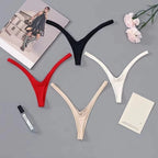 Women New Style Women Secret Clothes Deep V Thong Breathable Sexy Low Waist Brazilian Underwear Soft Thin Straps Women's Panties - Matrix Studios