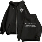 Funny Blame John Meme Zipper Hoodie Shedletsky Forsaken Fashion Autumn/Winter Sweatshirt Men Women Casual Oversized Coats Hoody - Matrix Studios