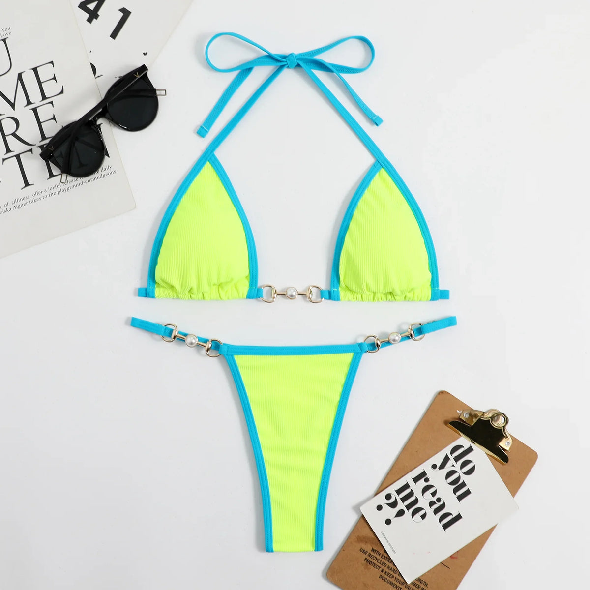 Sexy String Micro Mini Bikinis Set High Waist Swimsuit Thong Swimsuit Swimwear Biquini Conjunto De Bikini Tankini Beachwear - Matrix-studios.com