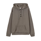 European and N Women's Long-sleeved Loose Casual Hooded Drawstring Pocket Hoodie - Matrix Studios