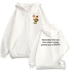 Funny Blame John Meme Zipper Hoodie Shedletsky Forsaken Fashion Autumn/Winter Sweatshirt Men Women Casual Oversized Coats Hoody - Matrix Studios