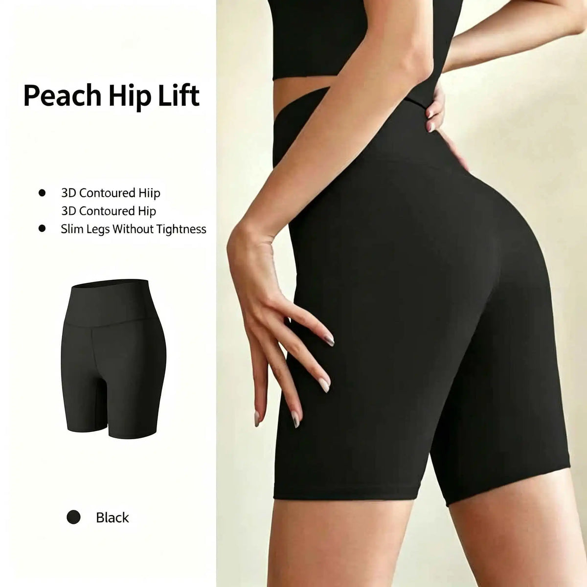 High-Waist Women Yoga Shorts Breathable Quick-drying Fitness Shorts Butt Lift Sports Running Cycling Push-Up Workout Gym Shorts - Matrix Studios