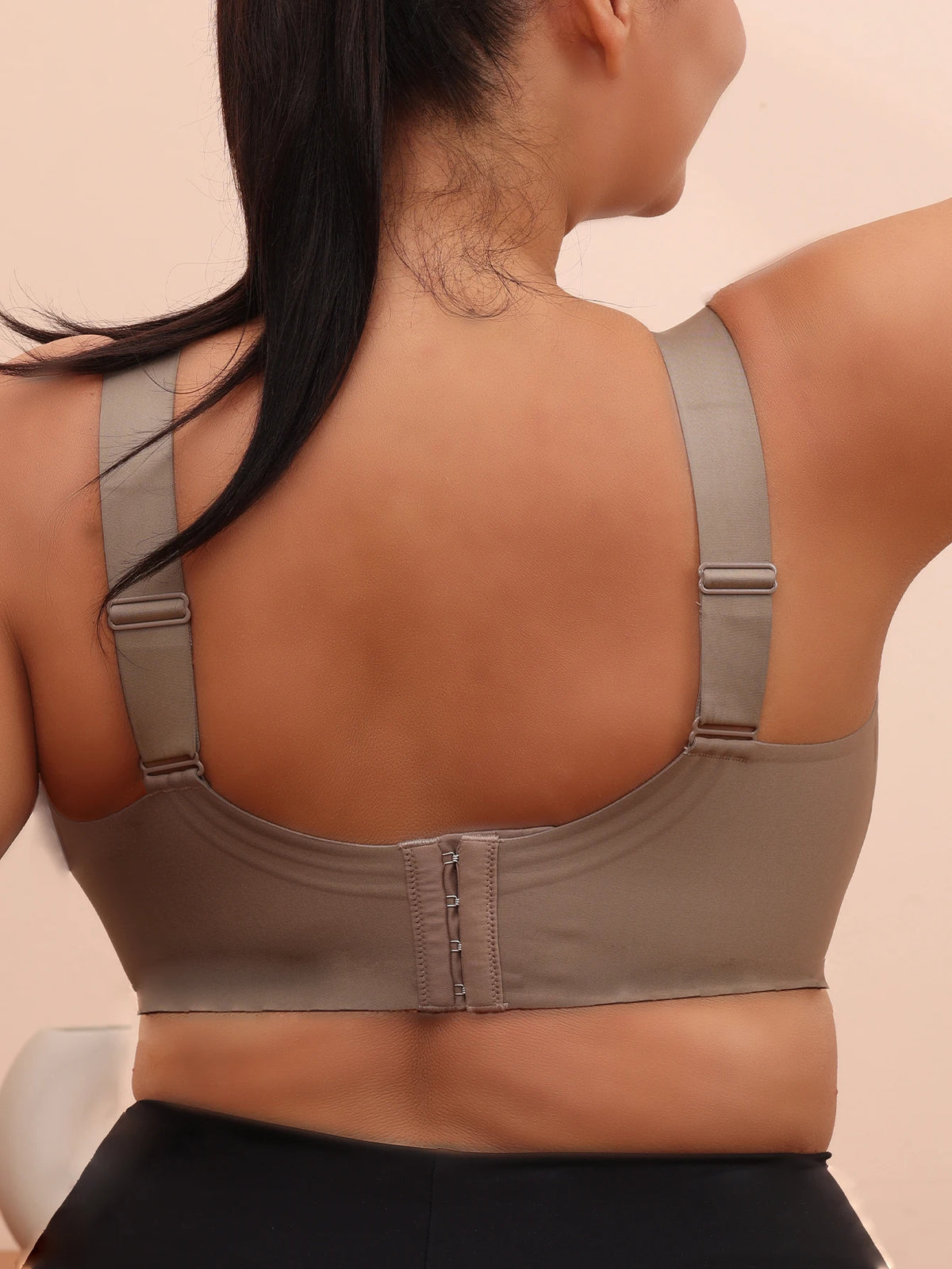 Big breasted sleeping bra for women 6XL without steel rims gathered without scars plus size vest yoga exercise anti sagging bra - Matrix Studios
