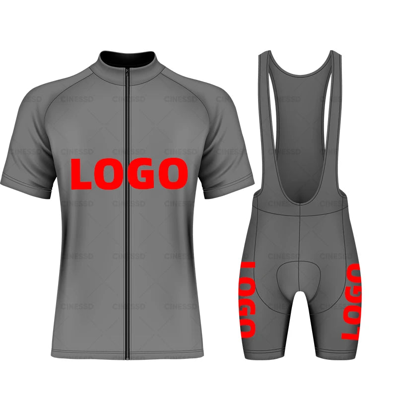Men Women Outdoor Customize Short Sleeve Bike Cycling Jersey Sets Printon Breathable Mountain Bicycle Clothing Top Uniform Suits - Matrix-studios.com