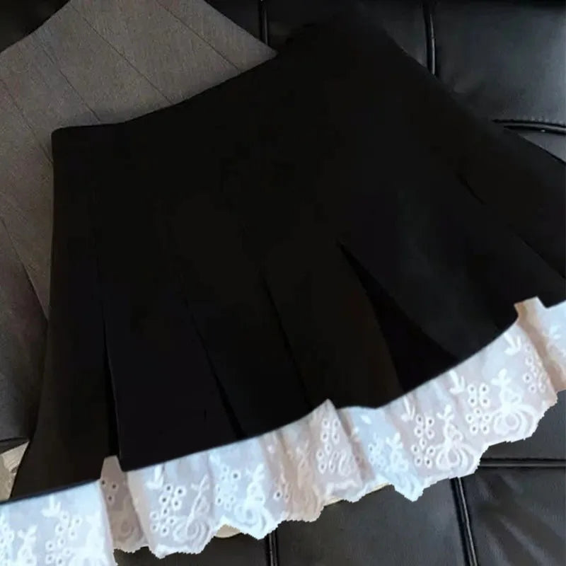 Silver Sequin Skirt Woman High Waist Mini Skirt Woman Fashion Shiny Glitter Elegant Short Skirts For Women Y2k Skirts - Matrix-studios.com