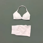 HISTELLO Gym Set 2 Piece Women Strappy Yoga Bra Top Workout Scrunch Shorts Sports Suit Fitness Clothes Seamless Yoga Set - Matrix-studios.com