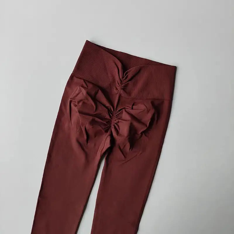 High-end Yoga Pants Women Fitness Leggings High Elastic Sports Pants Push UP Tights Running Leggings Breathable Gym Leggings - Matrix-studios.com