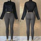 Women's Pants High Waist Skinny Leggings Pant Fashion Sexy Trousers Ankle-Length Stretchy Fitness Push Up Streetwear Clothing - Matrix-studios.com
