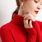 Heliar Women Fall Turtleneck Sweater Knitted Soft Pullovers Cashmere Jumpers Basic Soft Sweaters For Women 2026 Autumn Winter - Matrix Studios