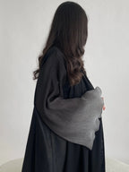 Open Front Abaya Muslim Flare Sleeve Casual Arabian Abayas Middle-East Elegant Turkey Kaftans Women Jilbabs Islamic Maxi Dresses - Matrix-studios.com