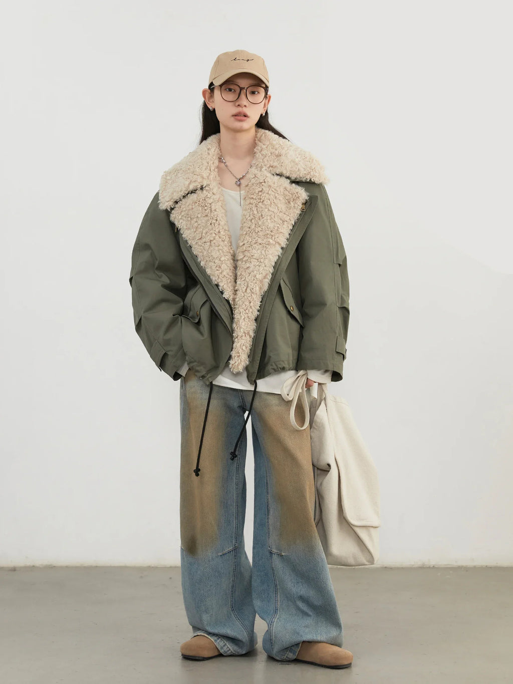 CHIC VEN Women Coats Streetwear Loose Casual New Retro Motorcycle Cotton Jacket Thick Warm Female Overcoat Autumn Winter 2026 - Matrix-studios.com
