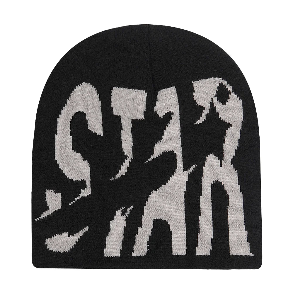 Y2K Letter Butter Knit Hats Skullies Beanies Autumn Winter Warm Hat Men Women Hip Hop Quality Skiing Cap Cycling Windproof New