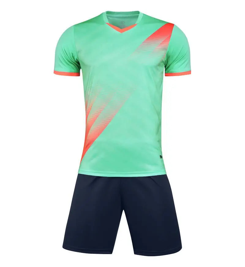 Adult Kid Soccer Jerseys Men Football Uniforms Shirts Women Futsal Sportswear Kit Training Tracksuit Child Sports Suit - Matrix-studios.com