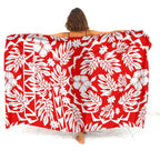 Tax Free Retro Tribal Ethnic Polynesian Women Seaside Sexy Style Sarong Soft And Comfortable Fabric Samoan Pattern Print Design - Matrix Studios