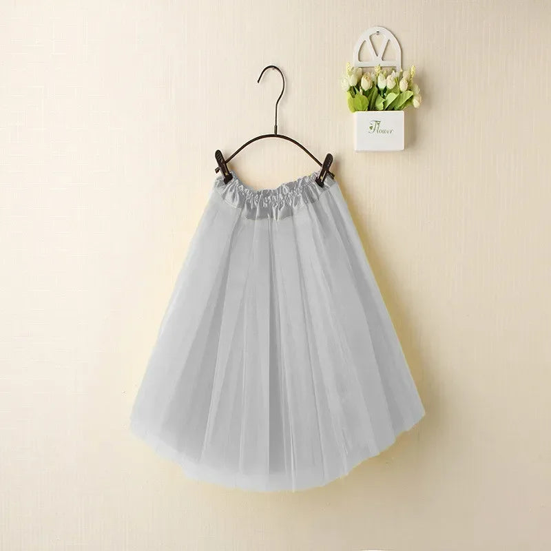 Women Summer Vintage Tulle Skirt Adult Fancy Ballet Dancewear Party Costume Ball Gown Mini Skirt - Matrix-studios.com
