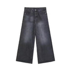 Summer Men Baggy Jeans Unisex Vintage American Style Straight Wide Leg Denim Pants Fashion Brand Hot Sale Casual Trousers - Matrix Studios