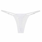 1/3pcs Sexy Lace Adjustable Thongs for Women Low Rise Hollow Out Briefs Summer Breathable Panties Perspective Lingerie - Matrix Studios