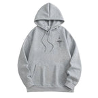 Vintage Compass Print Hoodies for Men High Quality Hooded Long Sleeve Pullover All Season Daily Casual Sports Tops Men's Clothes - Matrix Studios