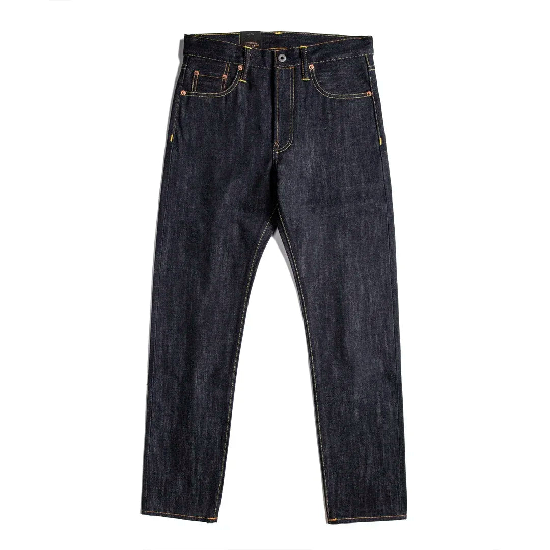 Red Tornado 17oz SD-107 Slim Cut Jeans Selvdege Denim Men's Pants Straight Leg - Matrix Studios
