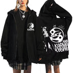 KPOP The 4th Album KARMA FELIX HAN BANGCHAN CHANGBIN HYUNJIN SEUNGMIN LEE KNOW Zip Up Women/Men Hoodie Sweatshirt Couple Clothes - Matrix Studios