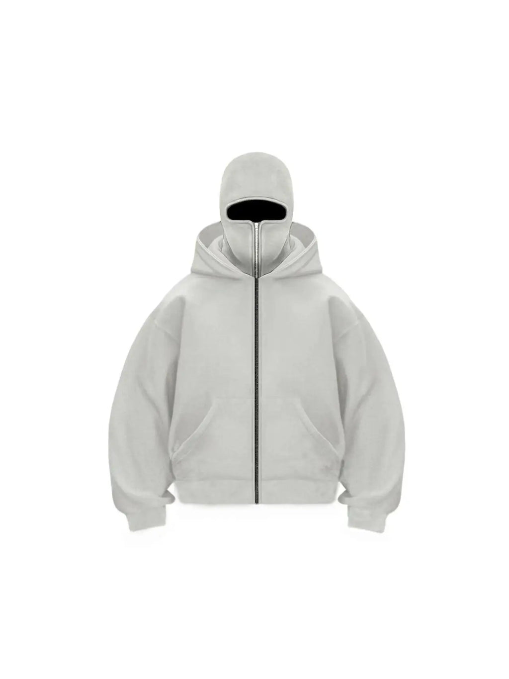 2025 Autumn Men Balaclava Y2K Gothic Harajuku Winter New Item Double Hooded Sweatshirt Men's Hooded Mask Zipper Sportswear Women - Matrix Studios