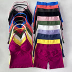 No Logo 2 Pieces Sports Set Women Backless Tank Tops High Waist Scrunch Seamless Shorts Gym Set Sportswear Workout Set Yoga - Matrix-studios.com