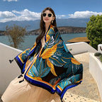 28 Styles 90x180cm Travel Beach Sunscreen Scarve Bikini Large Shawl Sarong Wrap Scarf Women Brazilian Swimsuit Bathing Cover-ups - Matrix Studios